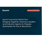 Boomiがワールドツアーを開始、先見性のあるリーダーや業界専門家を集め、組織がAI革命に備えるための知見を提供