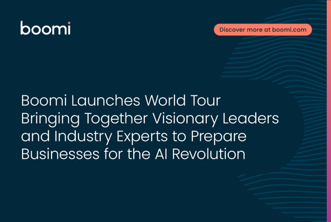 original Boomi Launches World Tour, Bringing Together Visionary Leaders and Industry Experts to Prepare Businesses for the AI Revolution (Graphic: Business Wire)