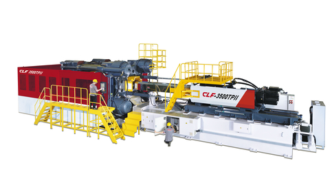 Chuan Lih Fa's Two Platen Plastic Injection Molding Machine has a shorter locking time and pressure-generation time due to its innovative mold height setting and clamping system, resulting in significantly reduced cycle time. (Photo: Business Wire)