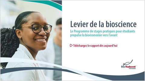 original Le Programme de stages pratiques pour étudiants (PSPE) de BioTalent Canada a contribué à redresser la situation en atténuant les effets de la pénurie de main-d’œuvre et en stimulant la croissance. (Photo: Business Wire)