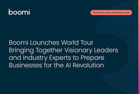 Boomi Launches World Tour, Bringing Together Visionary Leaders and Industry Experts to Prepare Businesses for the AI Revolution (Graphic: Business Wire)