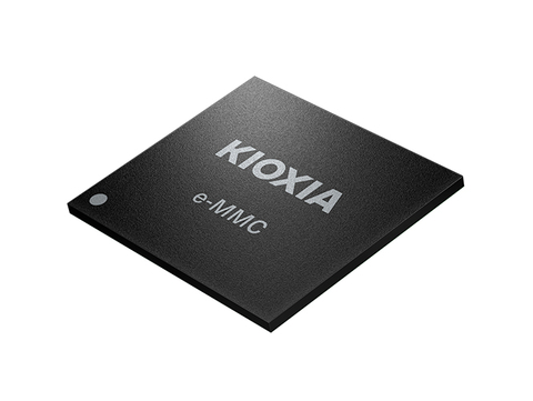 Kioxia：5.1版e-MMC嵌入式快閃記憶體元件（照片：美國商業資訊）