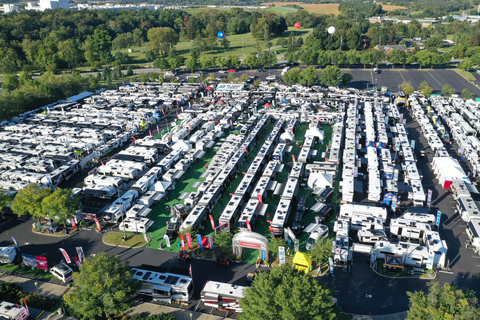 REV Recreation Group brands Fleetwood RV, Holiday Rambler, American Coach, Renegade RV, Midwest Automotive Designs and Lance report a successful Hershey RV Show. (Photo: Business Wire)