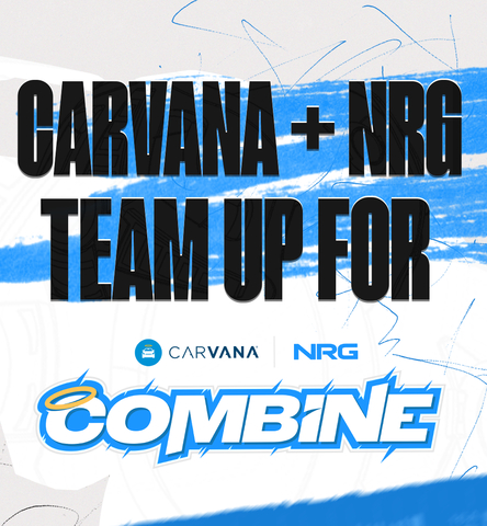 original Carvana teams with esports powerhouse NRG for the first Carvana | NRG Combine in search of the next esports star. (Graphic: Business Wire)
