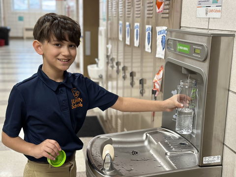 original The Delta Dental of Wisconsin (DDWI) Foundation’s Cool Water Program recently granted water bottle filling stations to 31 schools across the state. (Photo: Business Wire)