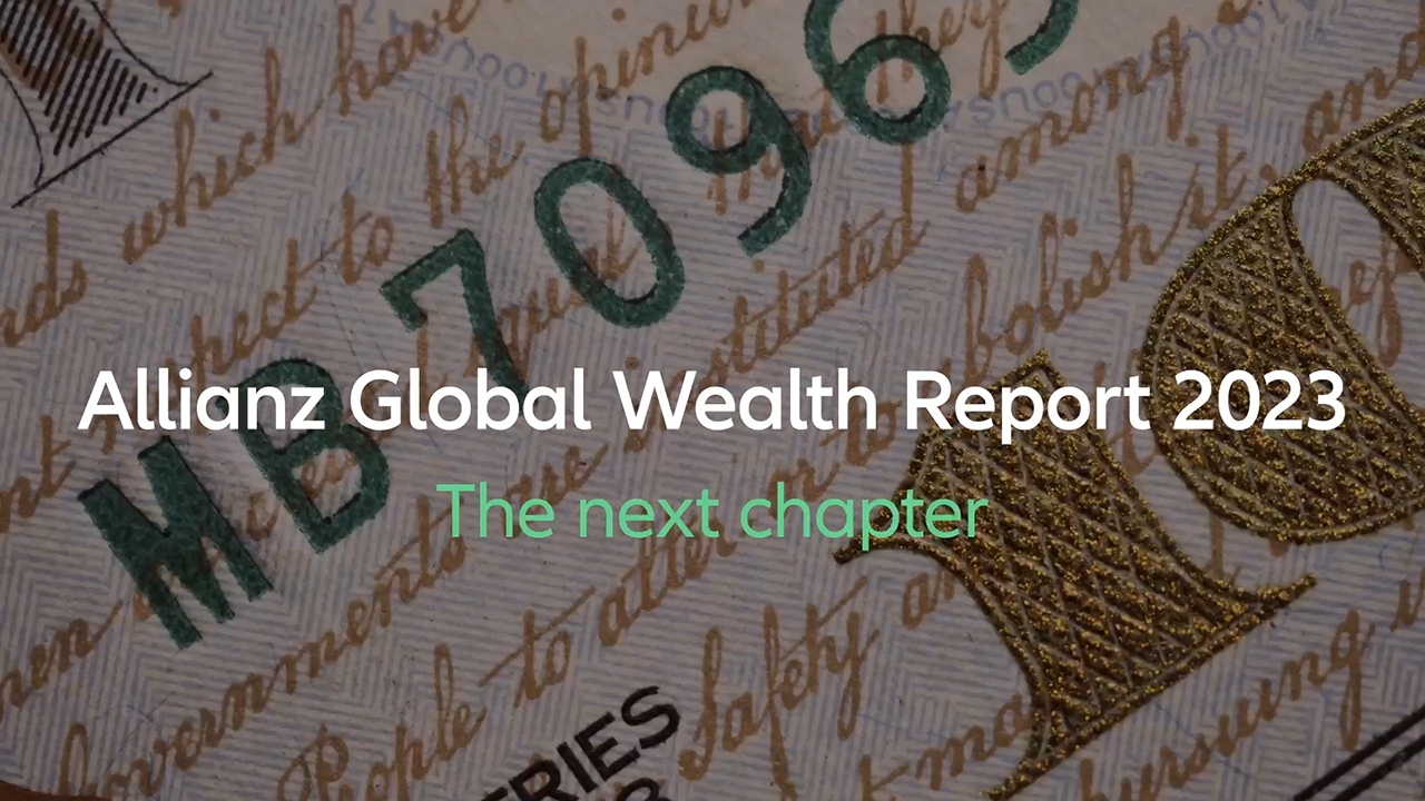 Today, Allianz unveiled the 14th edition of its “Global Wealth Report”, which puts the asset and debt situation of households in almost 60 countries under the microscope.