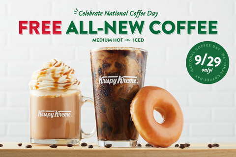 On Friday, Sept. 29, all guests can receive a FREE medium hot or iced coffee, no purchase necessary. (Photo: Business Wire)
