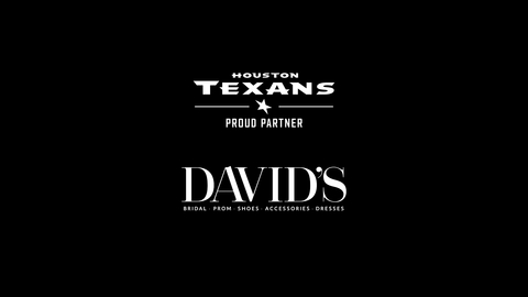 David's Bridal announces deal with fan favorite franchise Houston Texans. (Graphic: Business Wire)