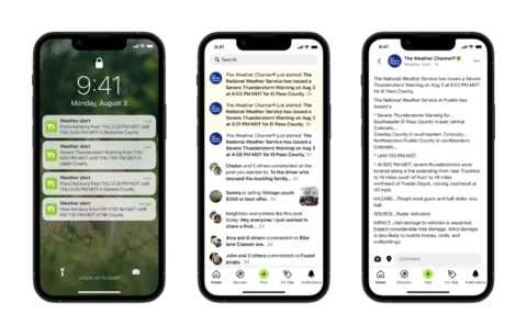 Nextdoor To Connect Neighbors Nationwide with Localized Weather Alerts from The Weather Channel (Photo: Business Wire)
