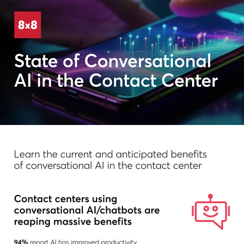 8x8 State of Conversational AI in the Contact Center Report