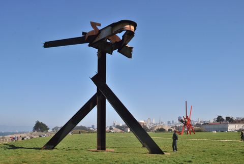 thumbnail Mark di Suvero's Huru finds a new home in Petaluma. Photo courtesy of Mark di Suvero.