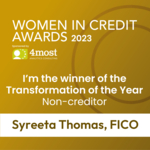 FICO’s Syreeta Thomas Honoured with Women in Credit Award