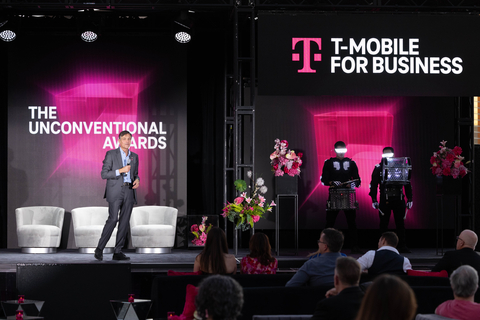 Special guest George Fischer, SVP of Sales T-Mobile Business Group (Photo: Business Wire)
