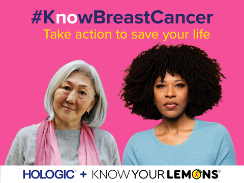 #KnowBreastCancer Take action to save your life. (Graphic: Business Wire)