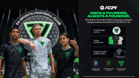 Join the Club and Earn EA SPORTS FC™ Founder Status (PHOTO CREDIT: EA SPORTS)