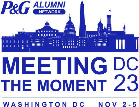 P&G Alumni Global Conference 2023: Meeting the Moment as a Force for Growth and Good (Graphic: Business Wire)