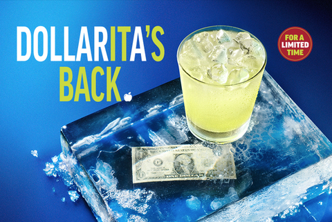 DOLLARITA is back at Applebee's! (Graphic: Business Wire)