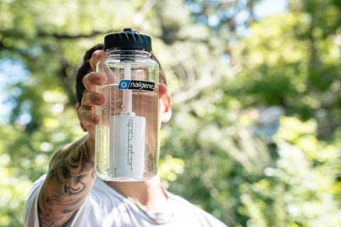 original New Bottle Top Complete with State-of-the-Art Filter Now Available on Nalgene.com for Convenient, Peace of Mind Hydration at Home or Out in the World (Photo: Business Wire)