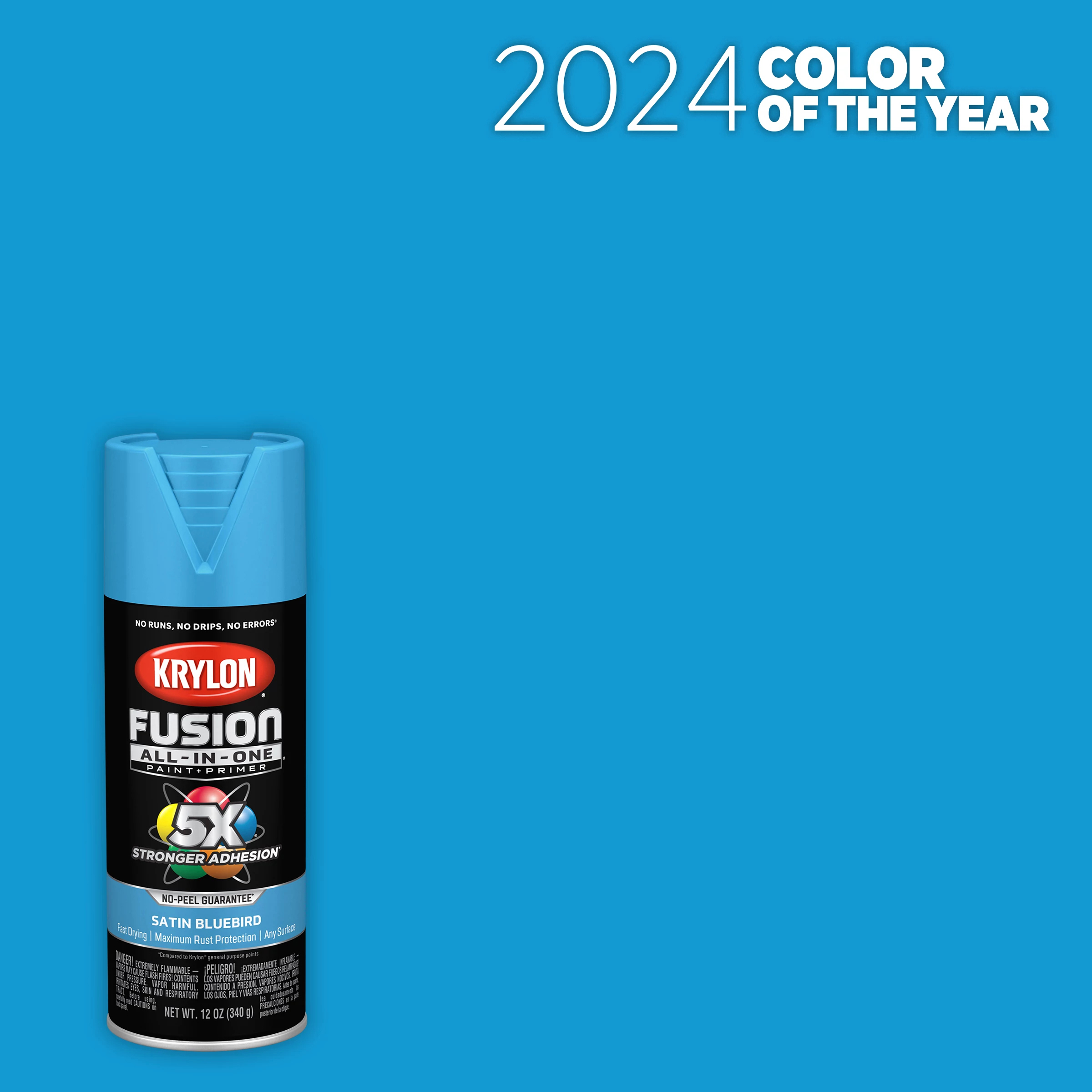 Krylon® Announces 2024 Color of the Year: Bluebird