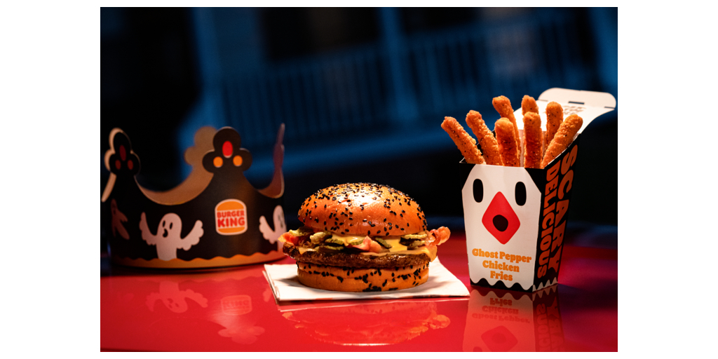 Trick or… Heat? Burger King Welcomes “Spooky Season” With Two  Ghost-Inspired Menu Additions