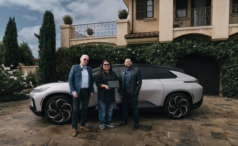 Faraday Future Announces Latest FF 91 2.0 Futurist Alliance Delivery (Photo: Business Wire)