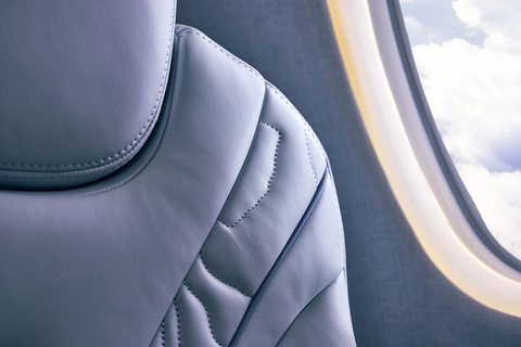Cessna Citation Seat Detail (Photo: Business Wire)