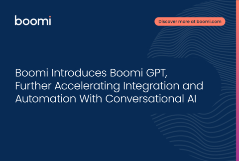 Boomi Introduces Boomi GPT, Further Accelerating Integration and Automation With Conversational AI (Graphic: Business Wire)