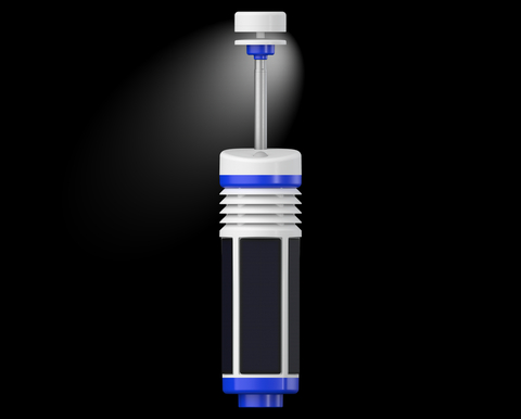 The compact, self-install device for continuous methane monitoring enables fast, affordable deployment at any scale. (Photo: Business Wire)