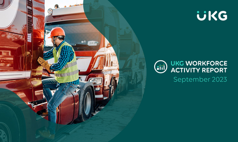 UKG Workforce Activity Report for September 2023