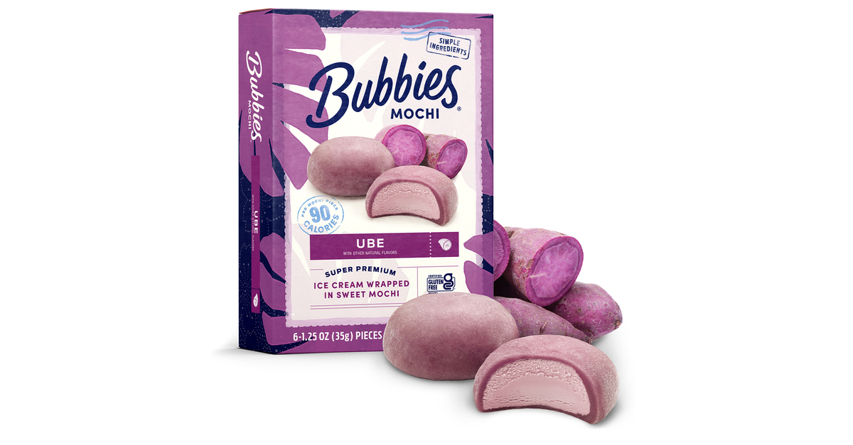 Bubbies Ice Cream Delights Fans with New Ube Mochi Ice Cream Flavor ...