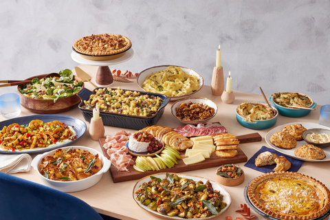 Blue Apron’s Thanksgiving menu features a variety of festive side dishes available as Add-ons for a Friendsgiving, to round out the table or to enjoy on their own. (Photo: Business Wire)