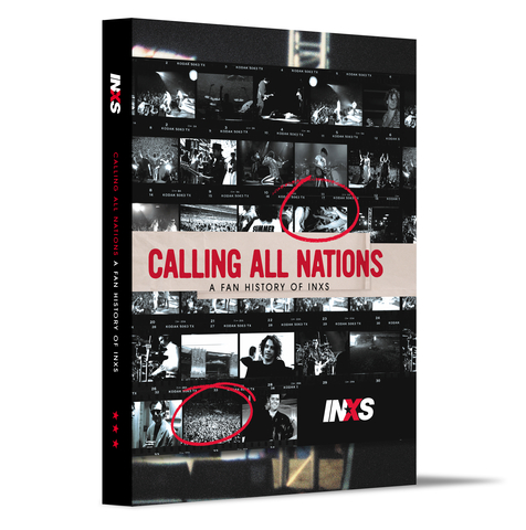 Calling All Nations – A Fan History Of INXS is available now exclusively via INXS.com. The release is offered in three formats, including the standard First Edition hardback book, as well as a limited-edition Deluxe boxset, and an extremely limited-edition Super Deluxe box, which is hand-signed by the members of INXS - Garry, Andrew, Jon, Tim, and Kirk. The Deluxe edition contains the First Edition Hardback book in a presentation box that holds new and reproduced archival items, including a 7-inch vinyl interview disc, fan club letters, album postcards, polaroid photos, badges, a keyring, a complete gigography, and more. Additionally, the extremely limited-edition Super Deluxe boxset includes everything in the Deluxe box as well as a numbered certificate, a Calling All Nations t-shirt, two numbered Art Prints, and an embroidered logo patch made from an actual piece of the band’s dressing room curtain, used during their tours! (Graphic: Business Wire)