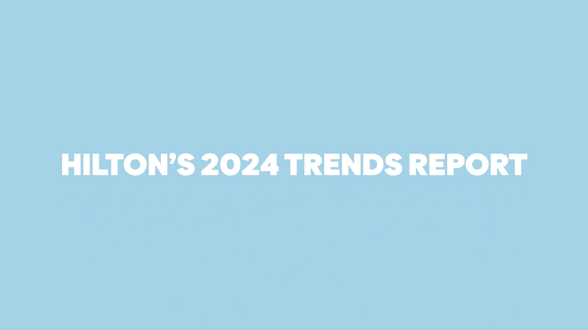 Hilton’s 2024 Trends Report predicts travelers of all ages will prioritize rest and relaxation, value connectivity and personalization, seek out culture and unique experiences and embrace new business travel trends as the travel boom continues.