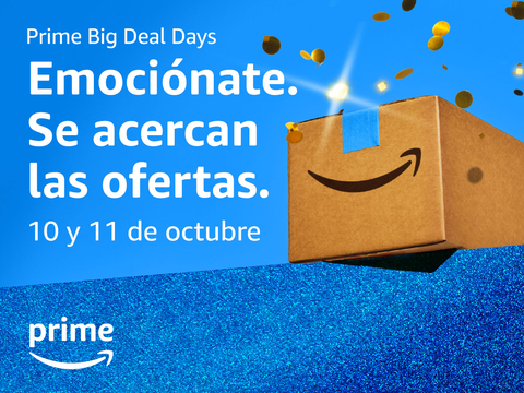 VERSION CORREGIDA Ha llegado la temporada festiva con millones de ofertas anticipadas durante Prime Big Deal Days