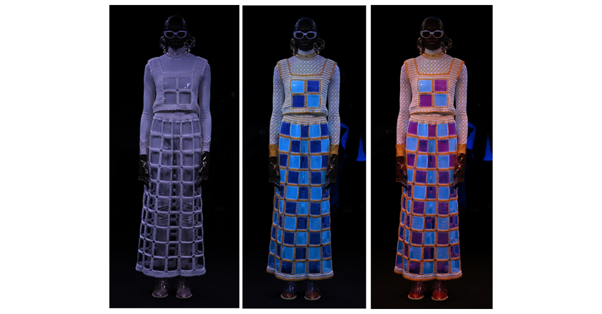 NTT Technology Enables Color and Pattern-Changing Outfits for ANREALAGE ...