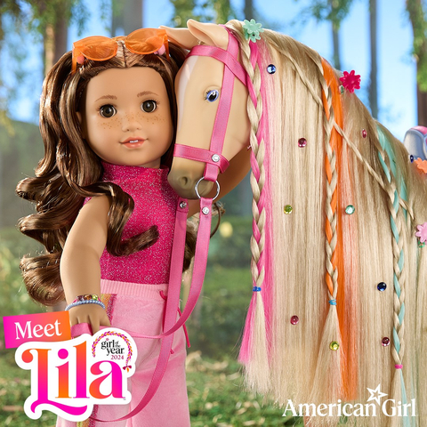 American Girl releases the 2024 Girl of the Year, Lila Monetti, to its popular 18-inch contemporary doll line. (Photo: Business Wire)