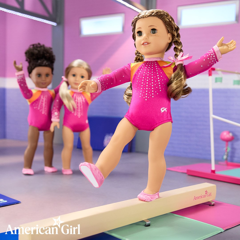 American girl hot sale gymnastics accessories