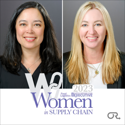 OneRail, a leading provider of solutions in last mile omnichannel fulfillment, today announced that Vice President of Customer Success Marissa Carey and Director of Marketing Julia Grove were selected as recipients of Food Logistics and Supply & Demand Chain Executive’s 2023 Women in Supply Chain award. The awards come on the heels of OneRail being ranked for the second consecutive year on the Inc. 5000 List (ranking No. 59) and named as a Sample Vendor in the Gartner® Hype Cycle™ for Supply Chain Execution Technologies. Learn more at https://www.onerail.com/. (Photo: Business Wire)