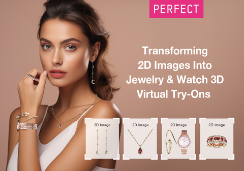 Perfect Corp. Rolls Out Ultra-Realistic Image-to-VTO Solution, Turning One 2D Image into a 3D Virtual Try-On for Jewelry and Watch Brands (Photo: Business Wire)