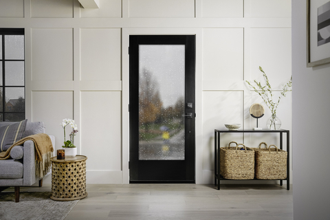 The award-winning Masonite Performance Door System is 64% better at keeping air and water out when compared to the leading competitor. It is now available at home improvement retailers across the U.S. and Canada. (Photo: Business Wire)