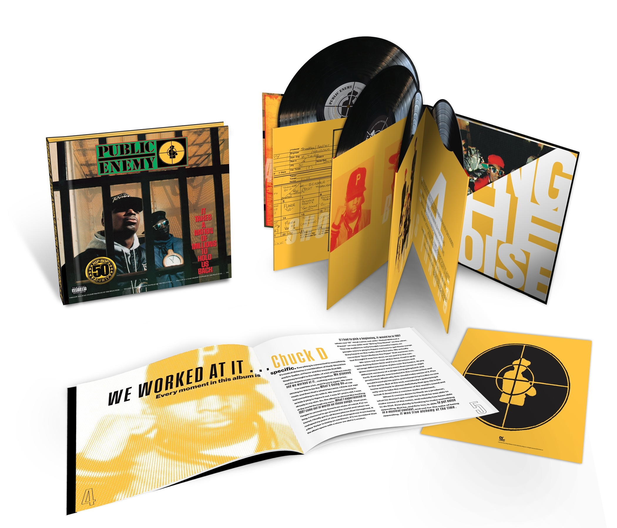 Public Enemy to Drop 35th Anniversary Edition Vinyl of It Takes a 