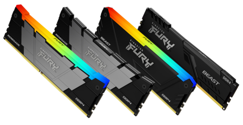 Kingston FURY releases new DDR4 memory modules with heat spreaders specifically designed with brand identity in mind. (Photo: Business Wire)