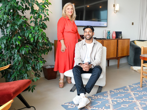 thumbnail Nathalie Curtis-Lethbridge, Global Chief Growth Officer and Managing Director for EMEA and North America, Vudoo and Dileep Yogasingham, Director of Strategic Accounts for EMEA, Vudoo (Photo: Business Wire)