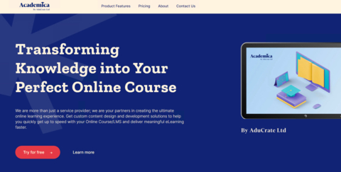 original ACADEMICA’s E-Learning Solutions enable improved business performance and higher employee productivity (Graphic: Business Wire)
