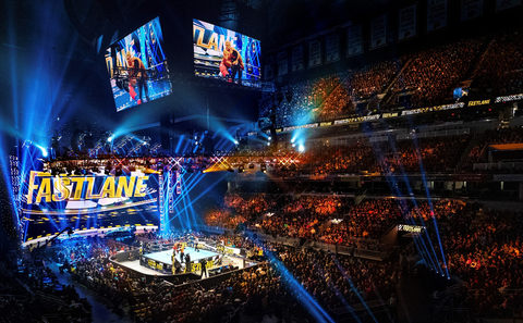 WWE FASTLANE® DELIVERS RECORDS FOR VIEWERSHIP, GATE & SPONSORSHIP (Photo: Business Wire)