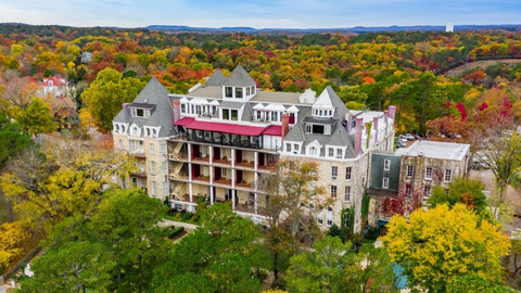 thumbnail 1886 Crescent Hotel & Spa (1886) Eureka Springs, Arkansas. Credit: Historic Hotels of America and 1886 Crescent Hotel & Spa.