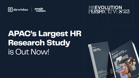 HR Evolution Perspectives 2023, a Darwinbox and People Matters’ initiative explores changing HR trends in Asia (Graphic: Business Wire)