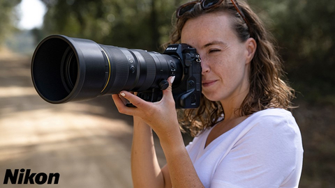 original The new Nikon NIKKOR Z 600mm f/6.3 VR S lens—its lightest prime super-telephoto yet (Photo: Business Wire)