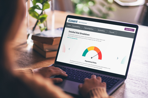 Assent's Risk Assessment Tool (Photo: Business Wire)
