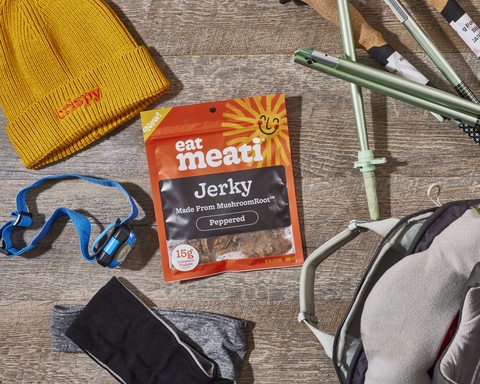 Eat meati™ jerky, a shelf-stable snack series available for shipment direct to consumers’ doorsteps (Photo: Business Wire)